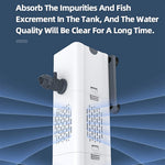 Aquarium Filter Pump Built-In Filtration & Aeration