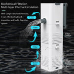 Aquarium Filter Pump Built-In Filtration & Aeration