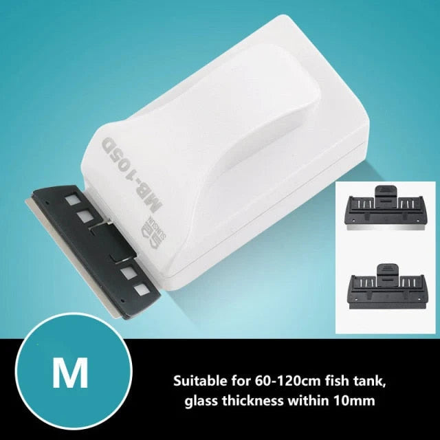 Aquarium Glass Cleaner Magnetic Floating Design