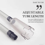 Aquarium Gravel Cleaner Battery-Powered Adjustable Suction Pump