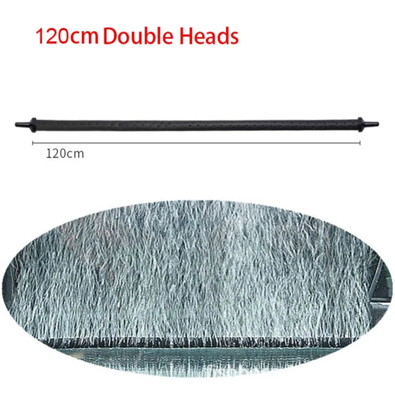 Aquarium Oxygen Diffuser Tube Ultra-Thin Rubber 20-120cm