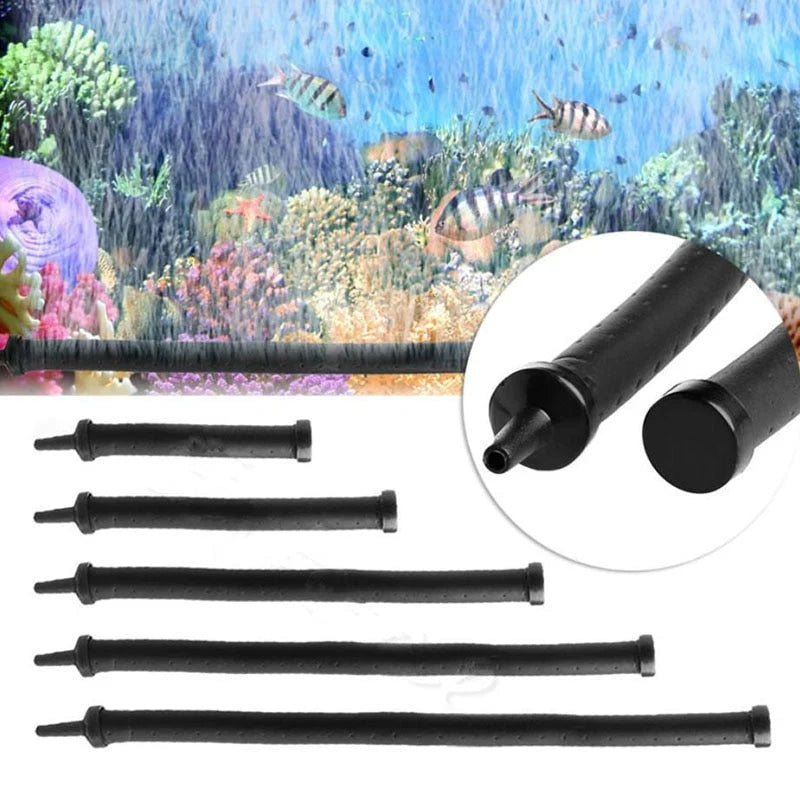 Aquarium Oxygen Diffuser Tube Ultra-Thin Rubber 20-120cm