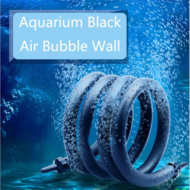 Aquarium Oxygen Diffuser Tube Ultra-Thin Rubber 20-120cm