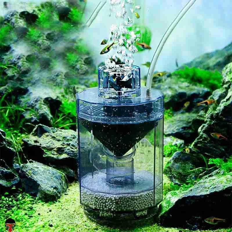 Aquarium Waste Collector Vacuum 3-in-1 Filtration & Oxygenation