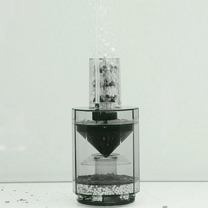 Aquarium Waste Collector Vacuum 3-in-1 Filtration & Oxygenation