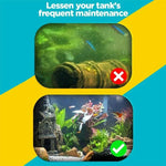 Aquarium Waste Collector Vacuum 3-in-1 Filtration & Oxygenation