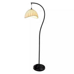 Arc Floor Lamp Space-Saving Design Three-Color Dimming Foot Switch