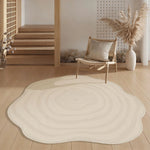 Area Rug Abstract Design Soft Texture Non-Slip Backing