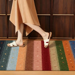 Area Rug Colorful Non-Slip Easy-Care Surface
