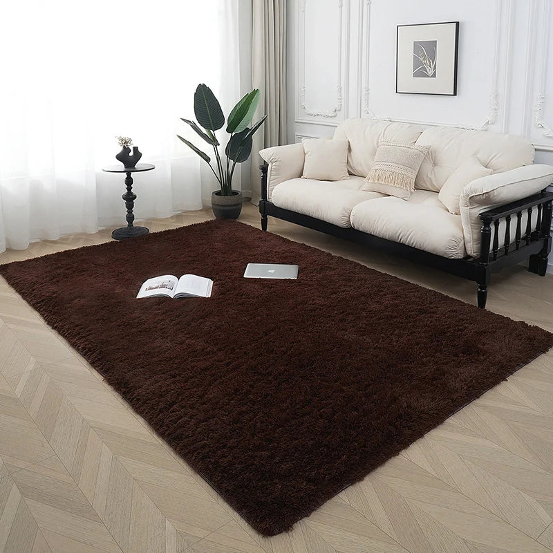 Area Rug Plush Soft Non-Slip Backing