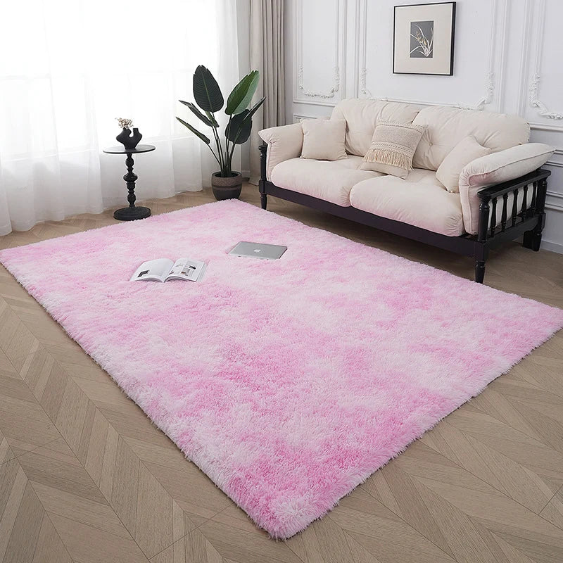 Area Rug Plush Soft Non-Slip Backing