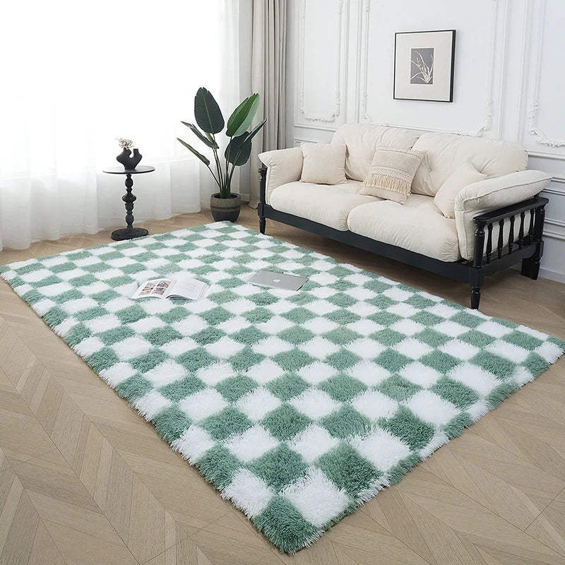 Area Rug Plush Soft Non-Slip Backing
