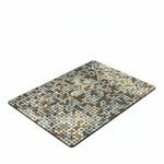 Area Rug Soft Flannel Non-Slip Geometric Pattern