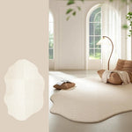 Area Rug Soft Plush Texture Modern Design