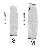 Arm Sleeves Level 5 Cut-Resistant Breathable Nylon-Spandex