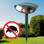 Armadillo Repellent Solar-Powered Motion-Activated Ultrasonic Deterrent