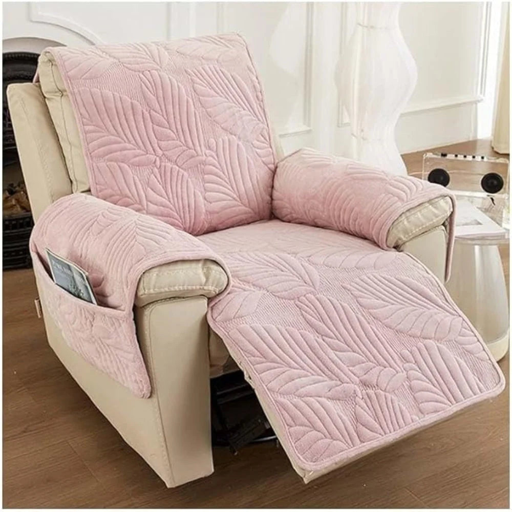 Armchair Slipcover Universal Stretch Microfiber & Anti-Slip Backing