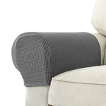 Armrest Covers Waterproof Quilted Non-Slip Set of 2
