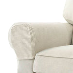 Armrest Covers Waterproof Quilted Non-Slip Set of 2