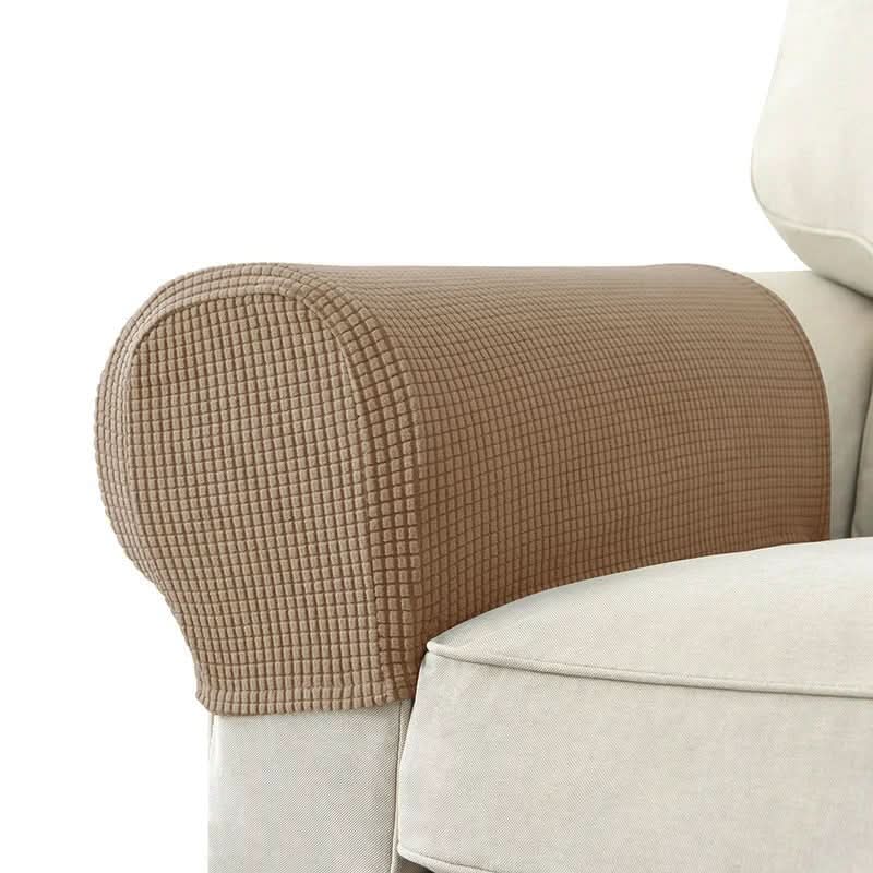 Armrest Covers Waterproof Quilted Non-Slip Set of 2