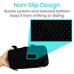 Armrest Pads Contouring Memory Foam Removable Non-Slip Cover