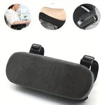 Armrest Pads Memory Foam Velvet Cover & Anti-Slip Straps