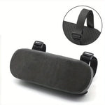 Armrest Pads Memory Foam Velvet Cover & Anti-Slip Straps