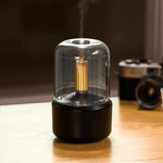 Aroma Diffuser LED Flame Effect Quiet USB-Powered Hopper