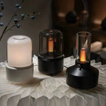 Aroma Diffuser LED Flame Effect Quiet USB-Powered Hopper