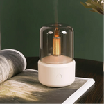 Aroma Diffuser LED Flame Effect Quiet USB-Powered Hopper