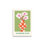 Art Print Gardening Design Archival Japanese Paper