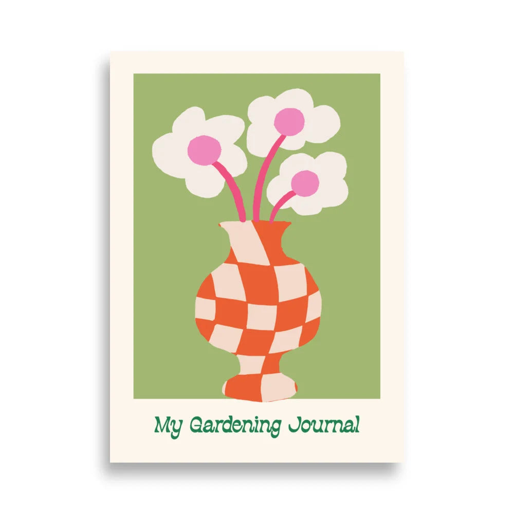 Art Print Gardening Design Archival Japanese Paper
