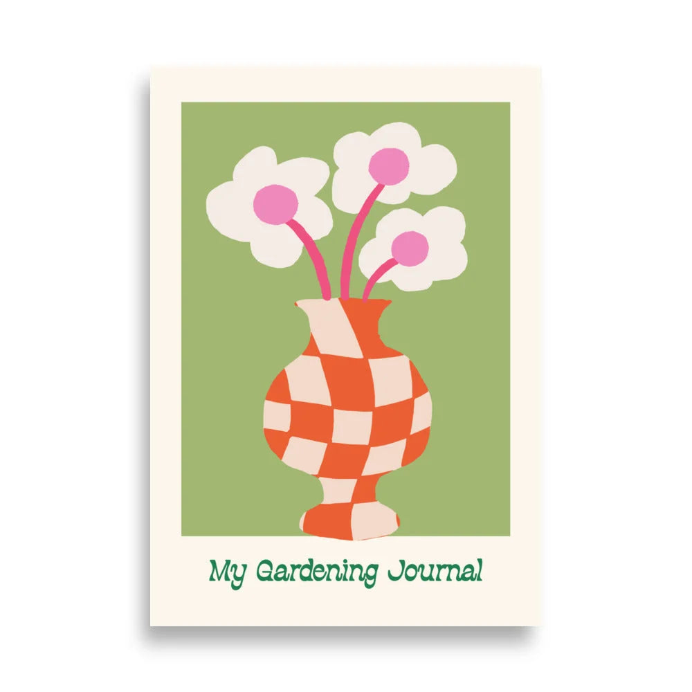 Art Print Gardening Design Archival Japanese Paper