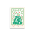 Art Print Gardening Journal Illustration Archival Japanese Paper