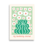 Art Print Gardening Journal Illustration Archival Japanese Paper