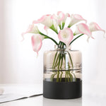 Artificial Calla Lily Bouquet Realistic No-Maintenance White & Yellow Flowers