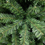 Artificial Christmas Tree Dense Green Branches Metal Stand Reusable