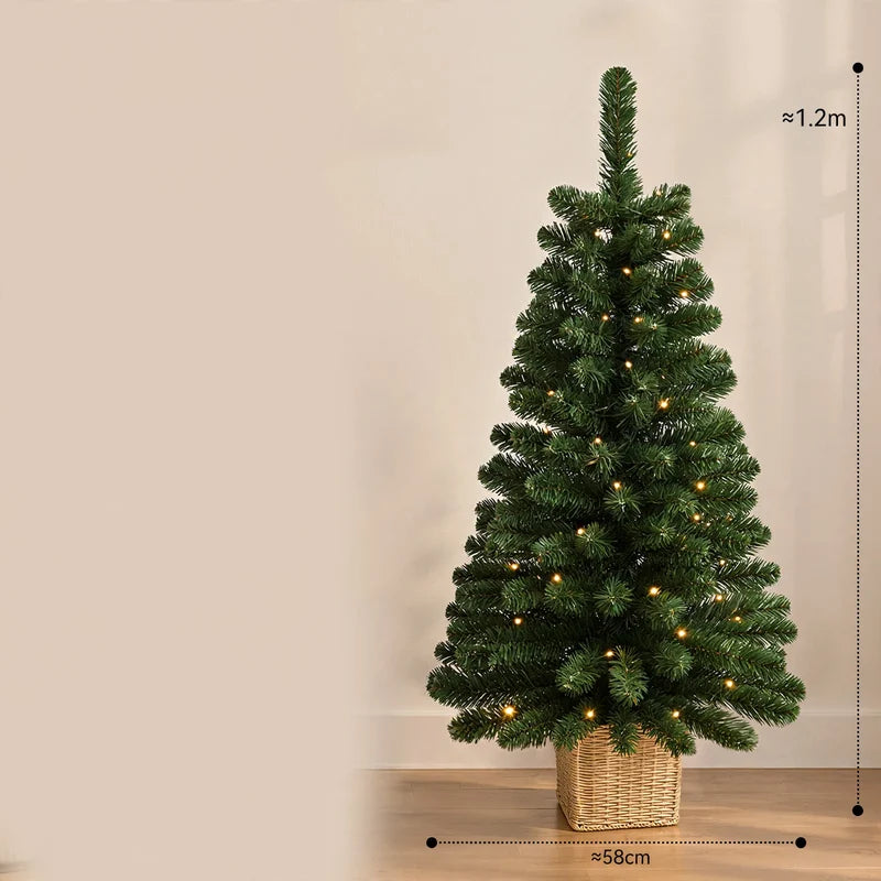 Artificial Christmas Tree PET Built-In Lights