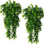 Artificial Eucalyptus Vines UV-Resistant Set of 2