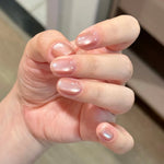Artificial Nails Cat Eye Glossy Gel Finish