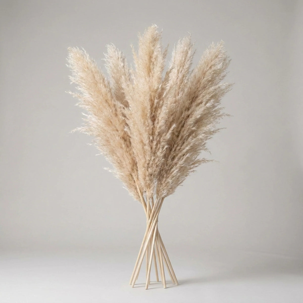 Artificial Pampas Grass 25.6-Inch Maintenance-Free Decor