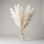 Artificial Pampas Grass 25.6-Inch Maintenance-Free Decor