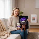 Artificial Rose Bouquet Seven Heads No-Maintenance Decor