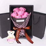 Artificial Rose Bouquet Seven Heads No-Maintenance Decor
