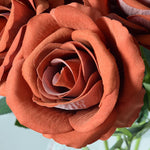 Artificial Rose Stem Realistic Silk Long-Lasting Decor
