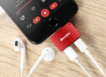 Audio Adapter Lightning Charging & Headphone Listening 3-in-1