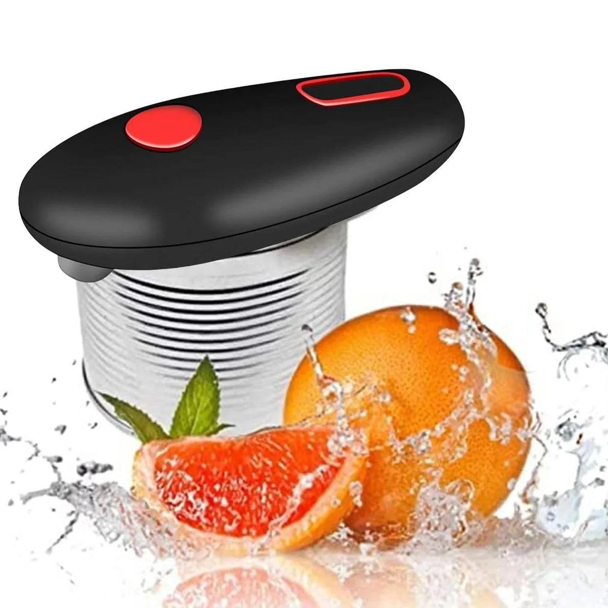 Automatic Can Opener One-Touch Cordless Smooth Edges