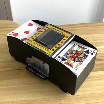 Automatic Card Shuffler Motorized USB & AA Powered