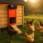 Automatic Chicken Coop Door Light-Sensing Weather-Resistant
