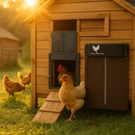 Automatic Chicken Coop Door Light-Sensing Weather-Resistant